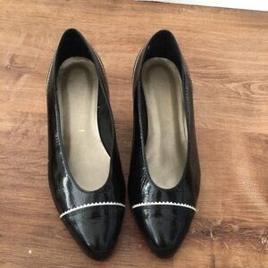 90s patent leather heels